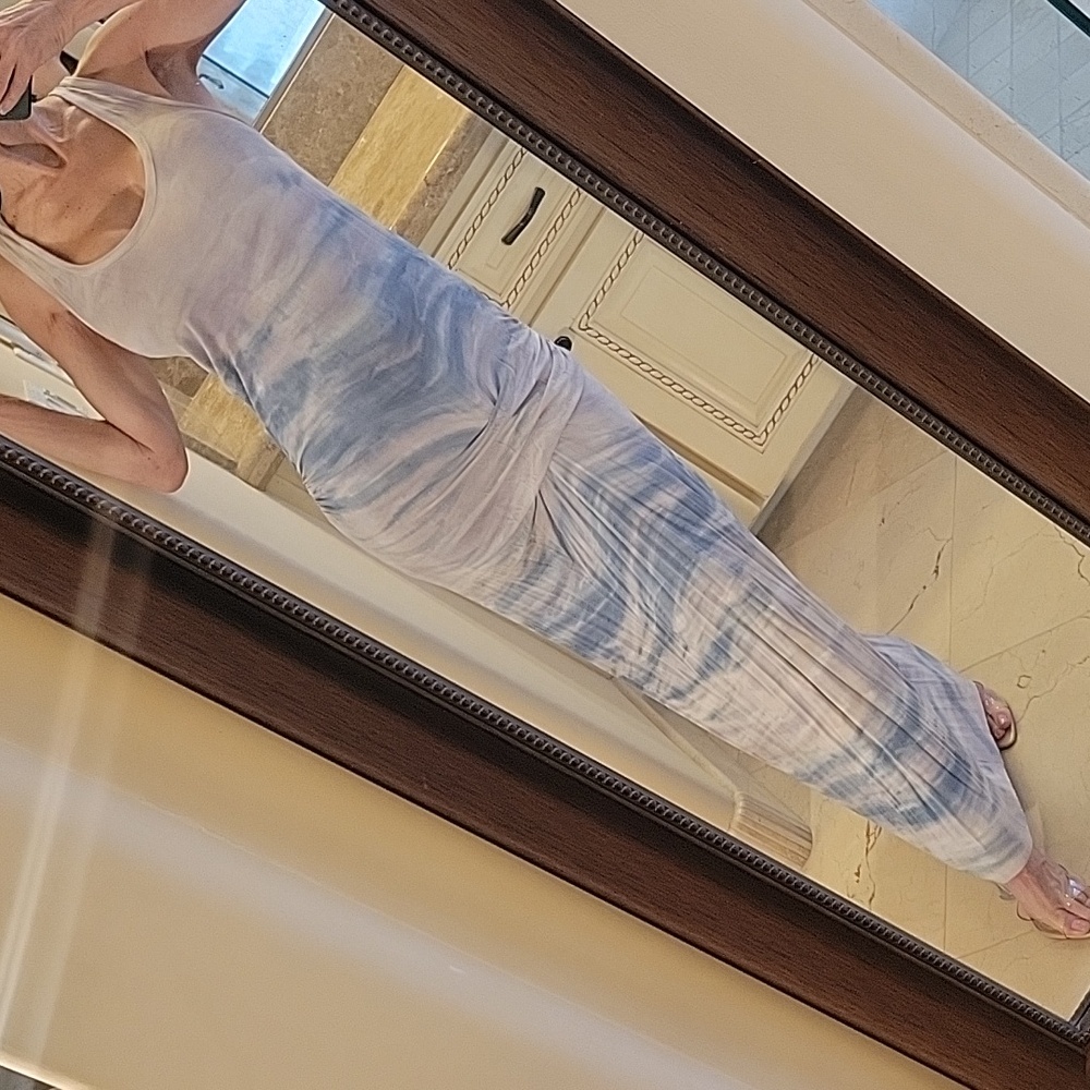 Young Fabulous & Broke Tie-dye Racerback-style Maxi Dress, S - Picture 2 of 16